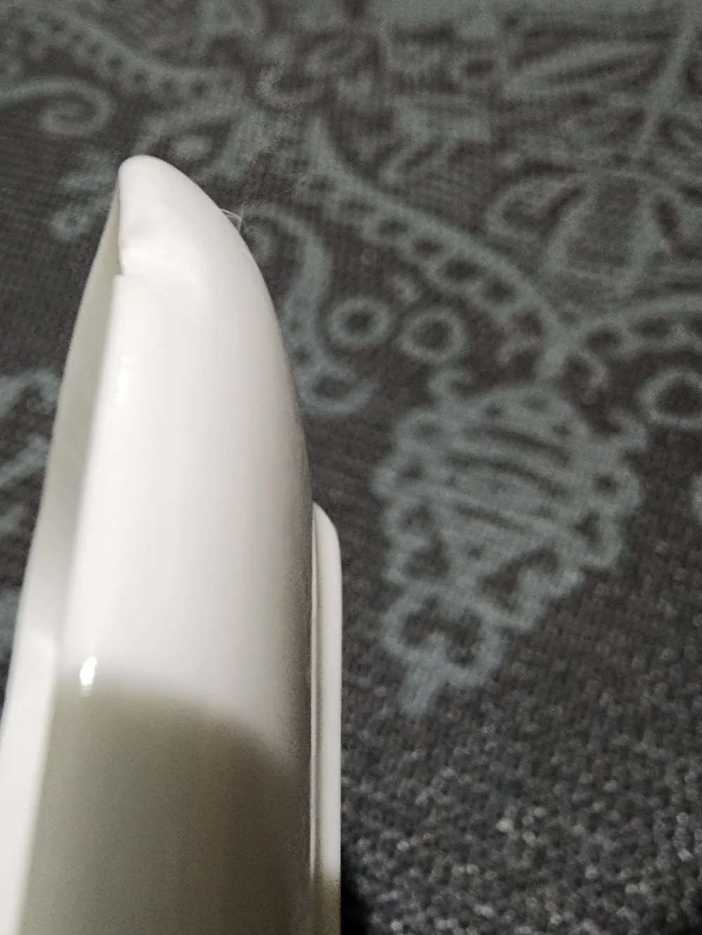 White Ceramic Butter Dish with Lid
